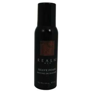 REALM Cologne. SHAVE FOAM 4.0 oz By Erox Corporation   Mens