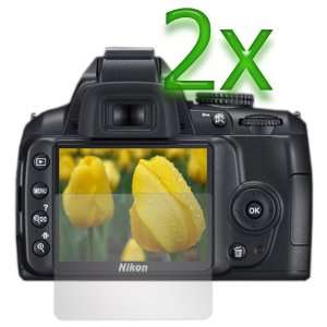  GTMax 2 x Clear LCD Screen Protector   3.3 Inch for Nikon 