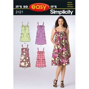  Simplicity Sewing Pattern 2421 Its So Easy Misses Dresses 
