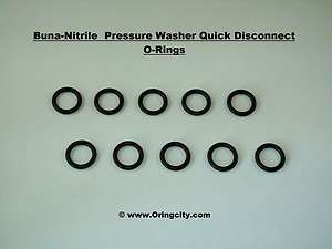 Pressure Washer QD Quick Disconnect O Rings  