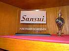SANSUI RECEIVER ETCHED GLASS SIGN