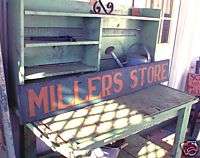 Miller Millers Store Primitive Country Wooden Sign  