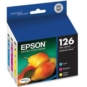 PACK Epson GENUINE 126 Color Ink (RETAIL BOX) T126520 NX330 NX430 