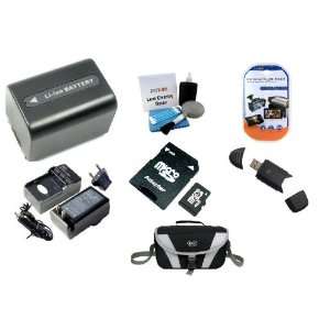  Accessories Kit For Sony Cyber Shot DSC HX100V Digital Camera 