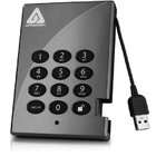 Apricorn Aegis Padlock 500 GB USB 2.0 256 bit Encrypted Portable 