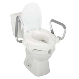   11130WHT Chair Step Stool Unit with Lift up Seat   White 
