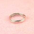 In Gifts Sterling Silver   2mm Tri Band Ring, Size 11
