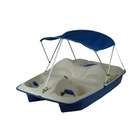 KL Industries Sun Dolphin Five Person Pedal Boat with Canopy   Color 