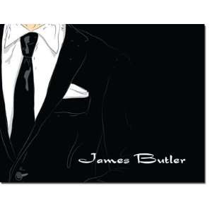 Noteworthy Collections   Stationery (Suited Up Black 