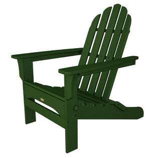Trex Outdoor Furniture Trex Outdoor Cape Cod Folding Adirondack Chair 