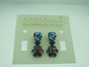 Sorrelli Sea Salt Earrings Antique silver tone EBE2  