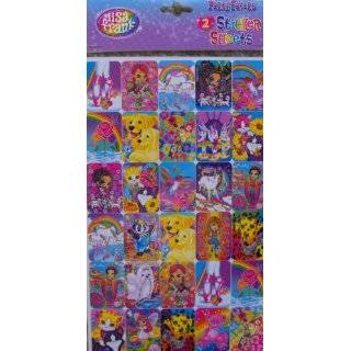 Lisa Frank 2 Sticker Sheets~ Designs Vary Per Package