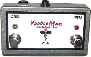 Laney 2 Button FootSwitch With 9V DC By Voodooman  
