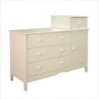   Furniture AFG Athena Molly Combo Dresser   Antique White   DC560AW