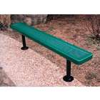   Innovated Style 4 Feet Inground Mount Bench without Back   B4INNVS