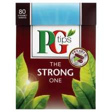 Pg Tips Strong 80S 232G   Groceries   Tesco Groceries