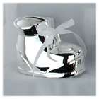 Jewelry Adviser Gifts Silver plated Interchangeable Ribbon Baby Bootie 