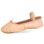 Danshuz Womens Pink Soft Leather Rose Dance Ballet Shoe Size 4