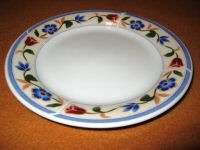 Gibson Everyday China Promise Me Dessert Plate Mint  