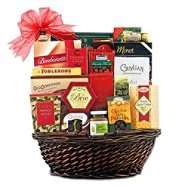   Christmas Tree Company The Gold Coast Deluxe Gift Basket 