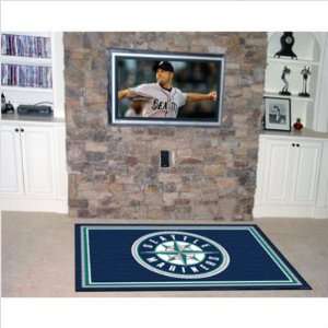  Seattle Mariners 5 x 8 Area Rug