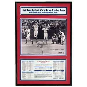  Boston Red Sox 1975 World Series Game 6 Champions Frame 