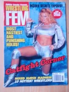 FIGHTING FEMALES presents WRESTLING FEM magazine  