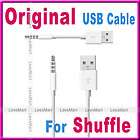 NEW USB Dock 3.5mm Connector charger Cable for Apple iPod shuffle 5th 