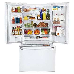 30.7 cu. ft. French Door Bottom Freezer Refrigerator with Smart 