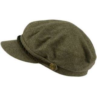   Fisherman Winter Wool Blend Cabby Driver Hat Flat Cap Gray L/XL  