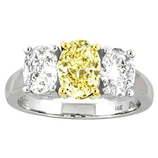   diamond engagement ring set this 1 23 carat natural fancy yellow