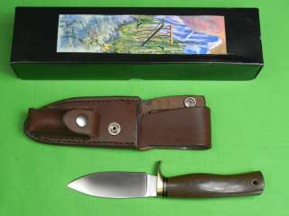 US 2005 NORTHWOODS Hunting Knife Brown Micarta  