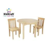 Kidkraft Avalon Table and 2 Chair Set Natural 