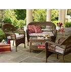   country living capistrano 5 piece patio chat set casual seating sets