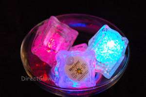 Set of 6 Litecubes RAINBOW Light up LED Ice Cubes 722301710104  