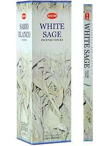 200 Sticks (25 8 Stick Boxes) Hem White Sage Incense  