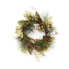   of 2 Modern Lodge Artificial Pine, Cone & Berry Christmas Wreaths 22