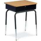 Virco Open Front Student Desk with Metal Book Box by Virco