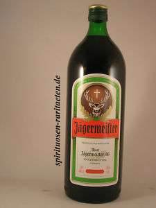 Jagermeister 1L Jägermeister round Bottle Jaegermeister  