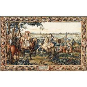 Tapestry, Extra Large, Wide   Elegant, Fine & Wall Hanging   Louis XIV 