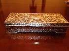 Silver Plated Jewellery Box 9 x 3.5 x 2 by The Leonardo Collection