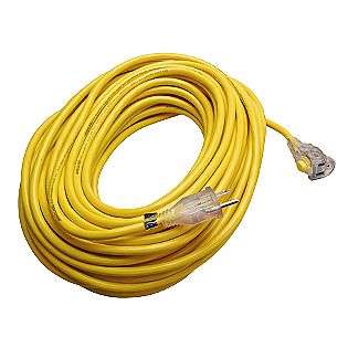 100 ft. Extension Cord with Push Lock  Craftsman Tools Electricians 