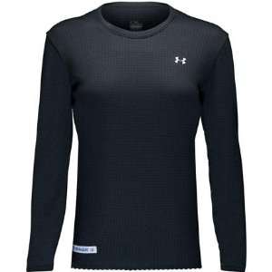  Under Armour Womens Base 3 Crew Black Large Sports 