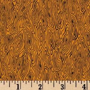  44 Wide Witching Hour Sound Waves Orange Fabric By The 