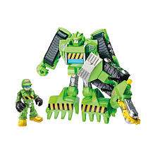 Playskool Transformers Rescue Bot   Boulder The Construction Bot 