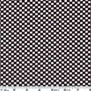   Speedway Checks Black/White Fabric By The Yard Arts, Crafts & Sewing