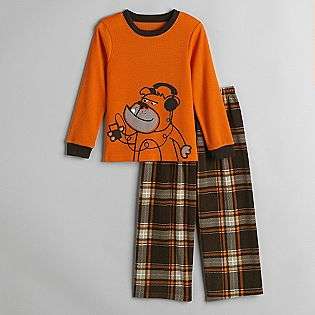 Boys 4 7 Dog Fleece Pajamas  Carters Clothing Boys Sleepwear 