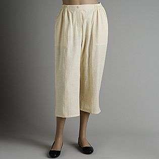 Pull On Cotton Crop Pants  Cathy Daniels Clothing Womens Capris 