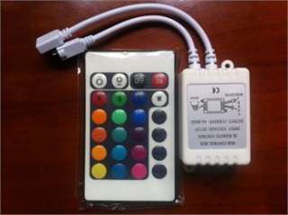   Keys IR Remote Controller for RGB LED 3528 5050 SMD Strip Lights 2 Con