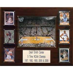  NCAA Basketball Dean Smith Center Arena Plaque